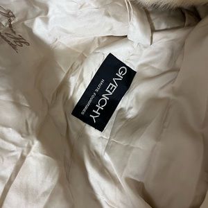 Real Givenchy haute mink fur full length coat
